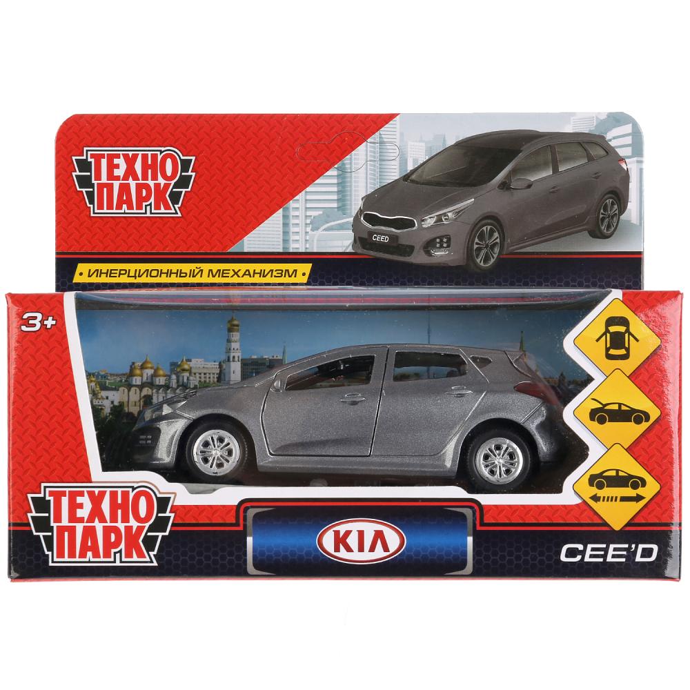 

Модель машины Технопарк KIA Ceed, серая, инерционная CEED-GY, Серый