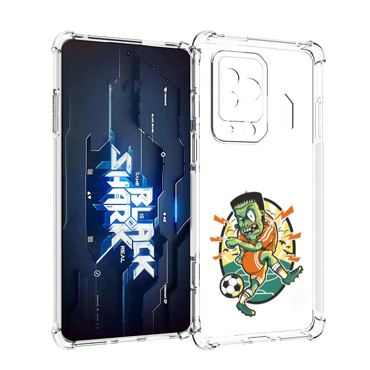 

Чехол MyPads зомби футболист для Xiaomi Black Shark 5 Pro, Прозрачный, Tocco