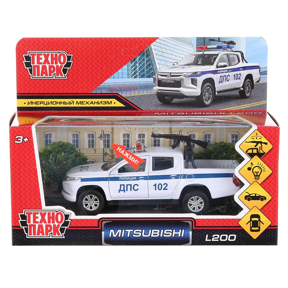 

Машина Технопарк Mitsubishi L200 пикап, Полиция L200-12SLРОL-АRМWН