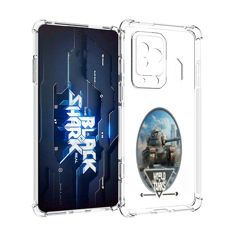 

Чехол MyPads игра с танками для Xiaomi Black Shark 5 Pro, Прозрачный, Tocco