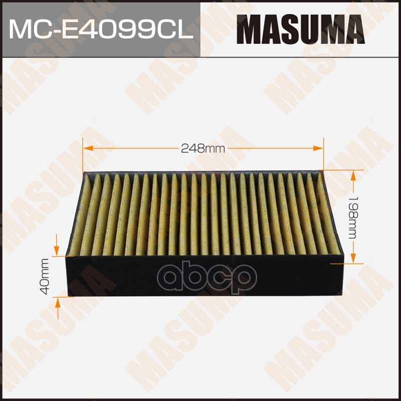 

Фильтр Салона Masuma Mce4099cl Bmw F20/30/31 Угольный Masuma арт. MCE4099CL