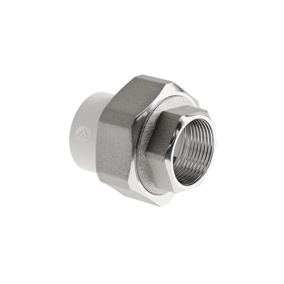 

Американка 20х3/4 ВР PPR SLT AQUA 25/75