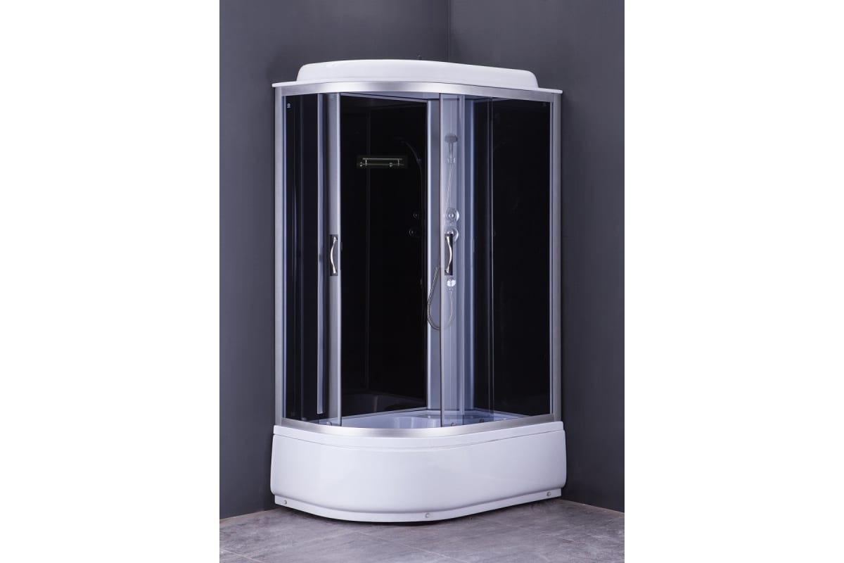 

Душевая кабина Loranto CS-66120R G 120х80х215, поддон 40 см