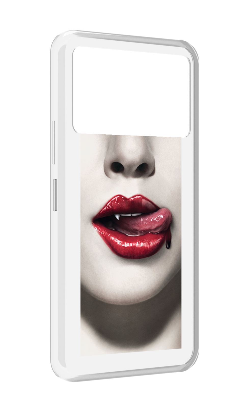 

Чехол MyPads губы-вампирши для Infinix NOTE 12 VIP (X672), Прозрачный, Tocco