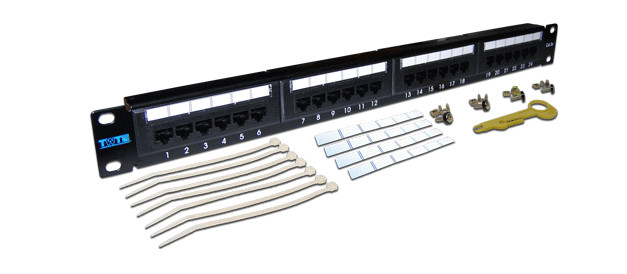 

Коммутационная панель Lanmaster TWT-PP24UTP/6