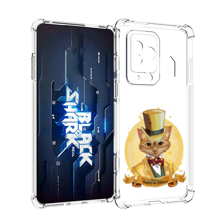 

Чехол MyPads кот юрист для Xiaomi Black Shark 5 Pro, Прозрачный, Tocco