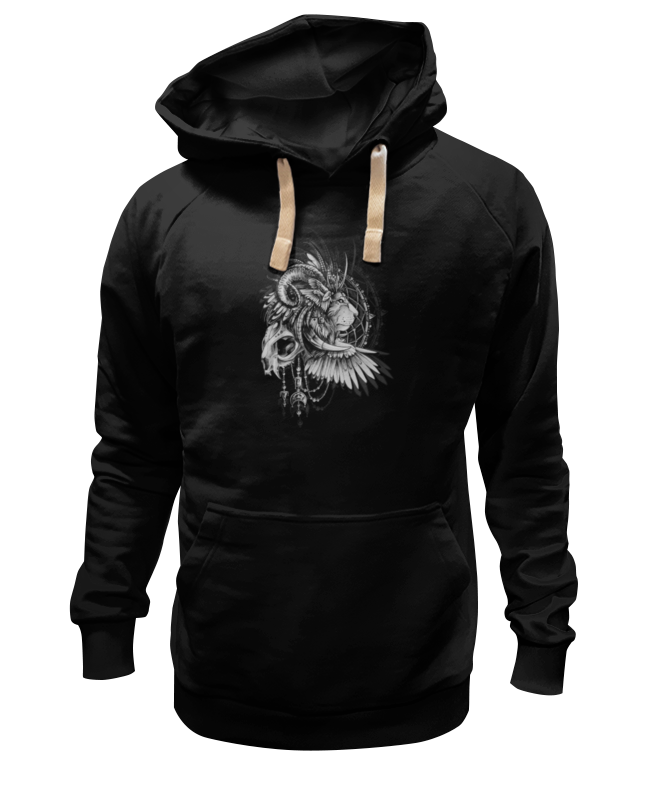 

Худи унисекс Printio Lion in cages черное L, Черный, Lion in cages