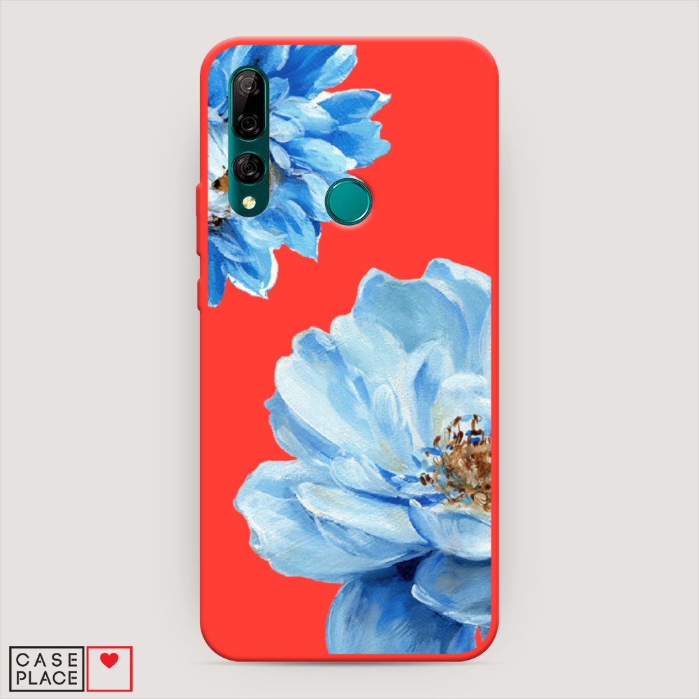 фото Матовый силиконовый чехол "звездочки графика белая" на huawei p30 awog