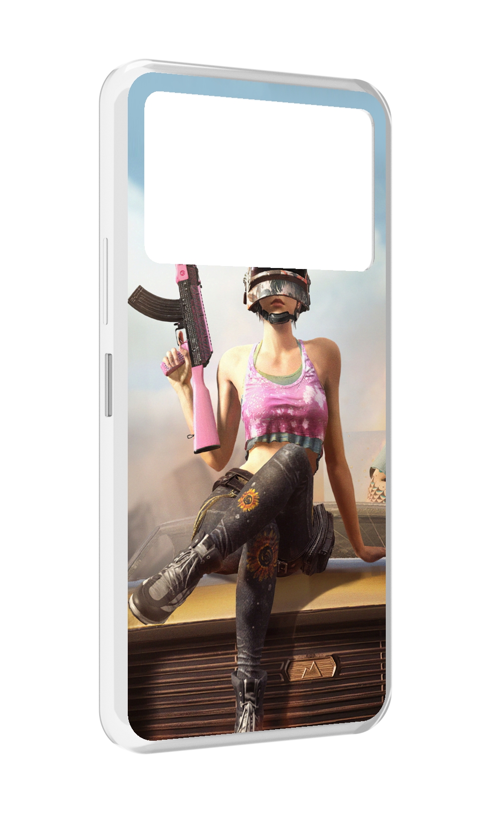 

Чехол MyPads девушка из PUBG для Infinix NOTE 12 VIP (X672), Прозрачный, Tocco