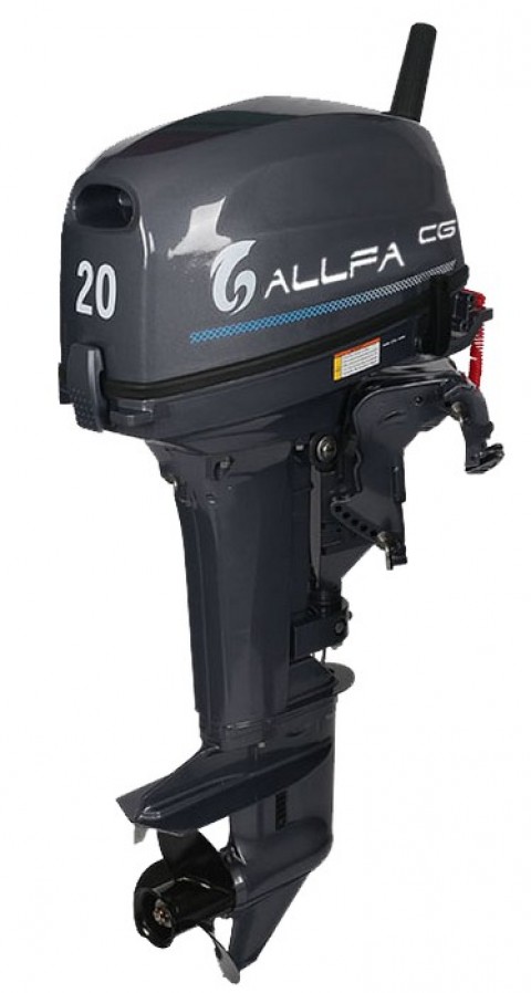 фото Allfa лодочный мотор allfa cg t20 (20 л.с. двухтактный)