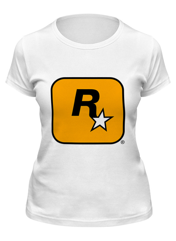 

Футболка женская Printio Rockstar games белая M, Белый, Rockstar games