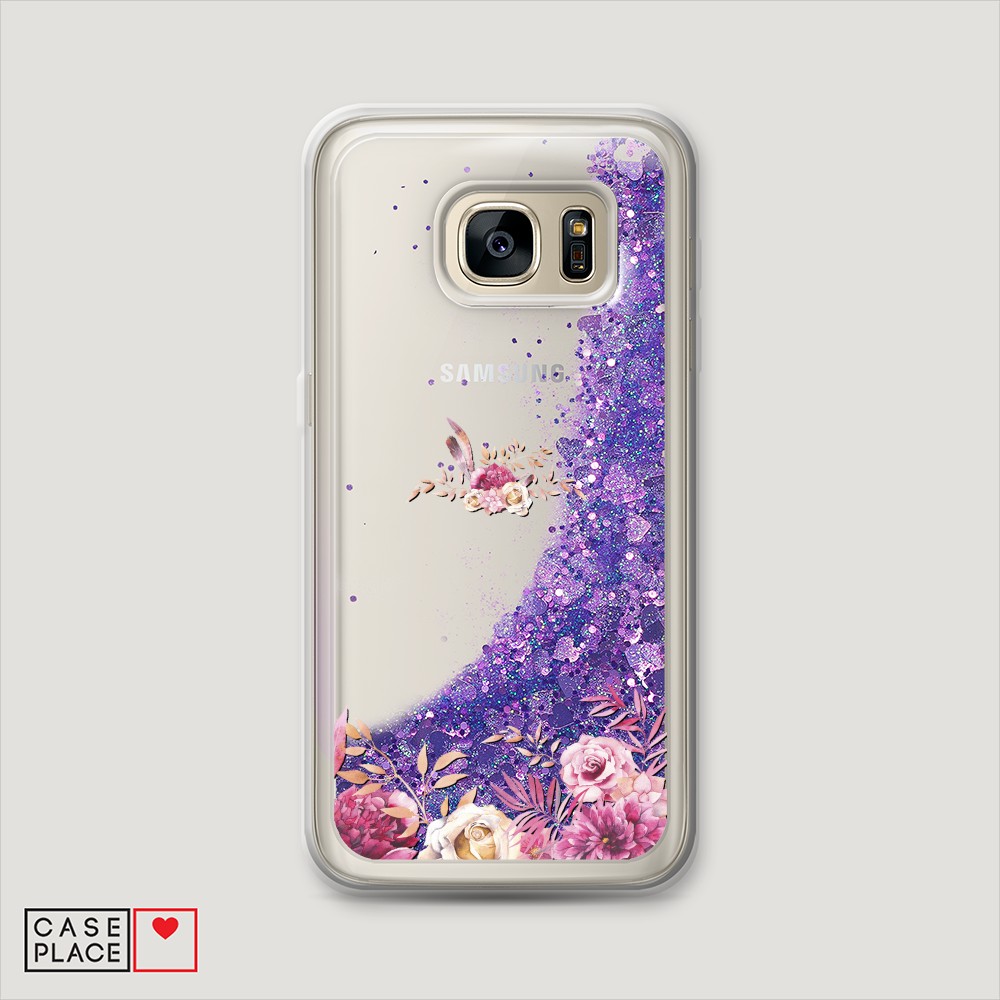 

Чехол Awog "Нежные розовые цветы" на Samsung Galaxy S6 Edge, 24492-1