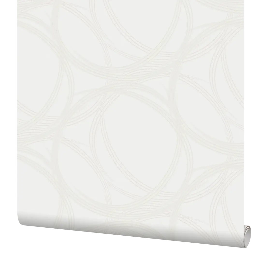 

Обои флизелиновые Inspire Claire белые 1.06 м Cream 5, Белый