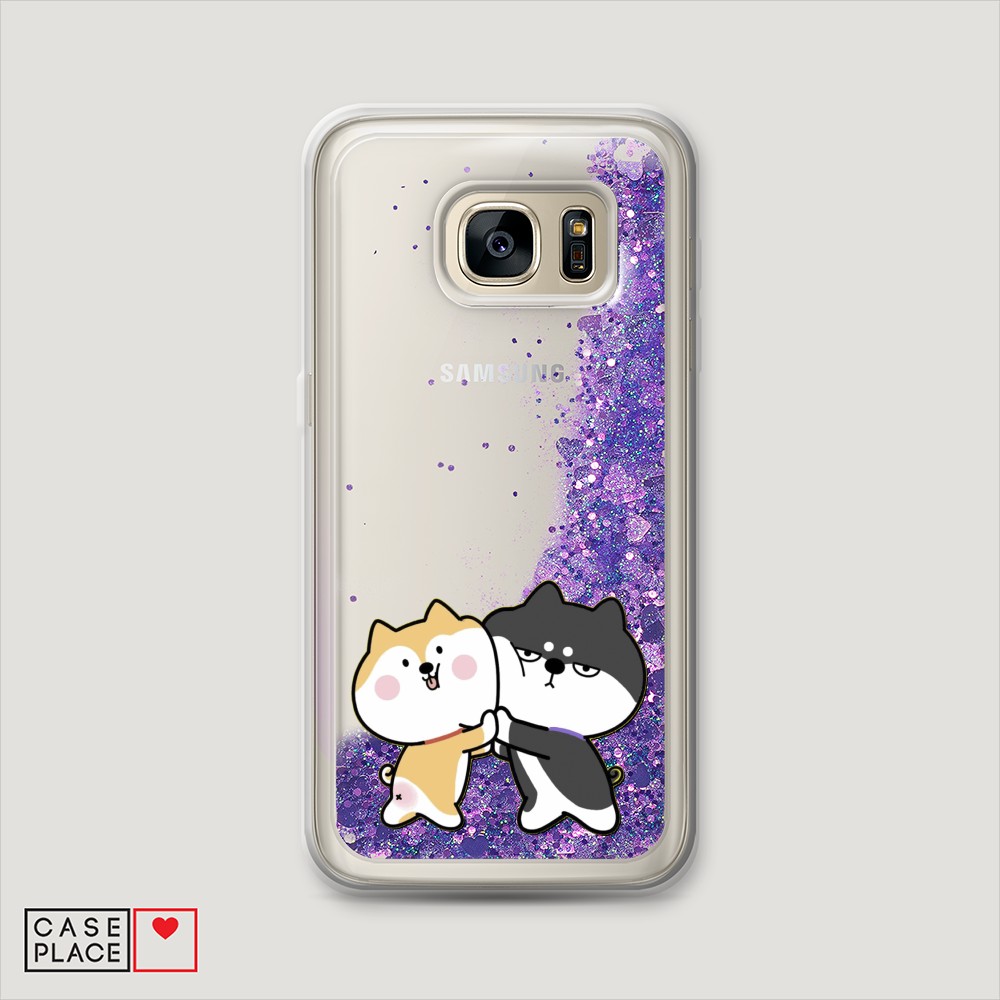 

Чехол Awog "Обнимашки акита" на Samsung Galaxy S6 Edge, 24492-1