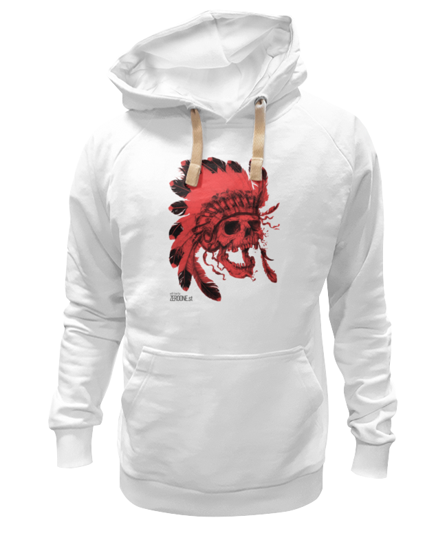 

Худи унисекс Printio Skull белое L, Белый, Skull