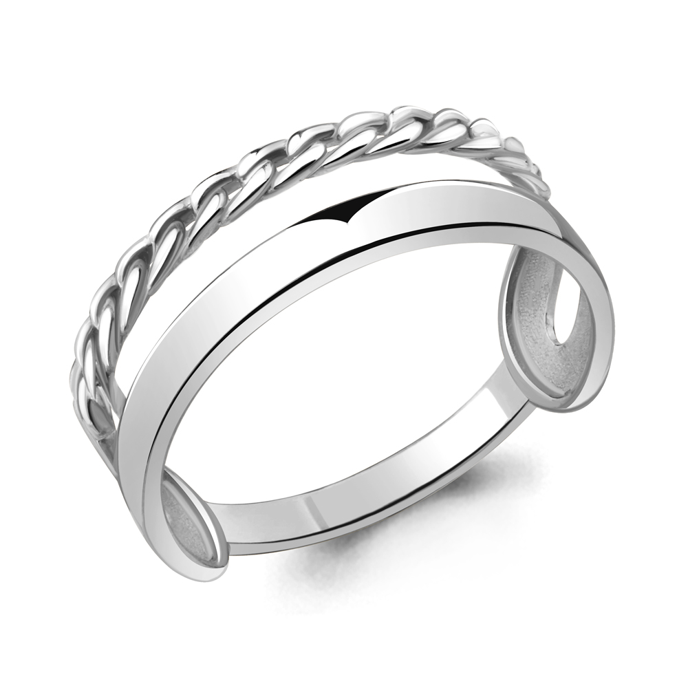 

Кольцо из серебра р. 17,5 Aquamarine 54778_925_р, 54778_925_р