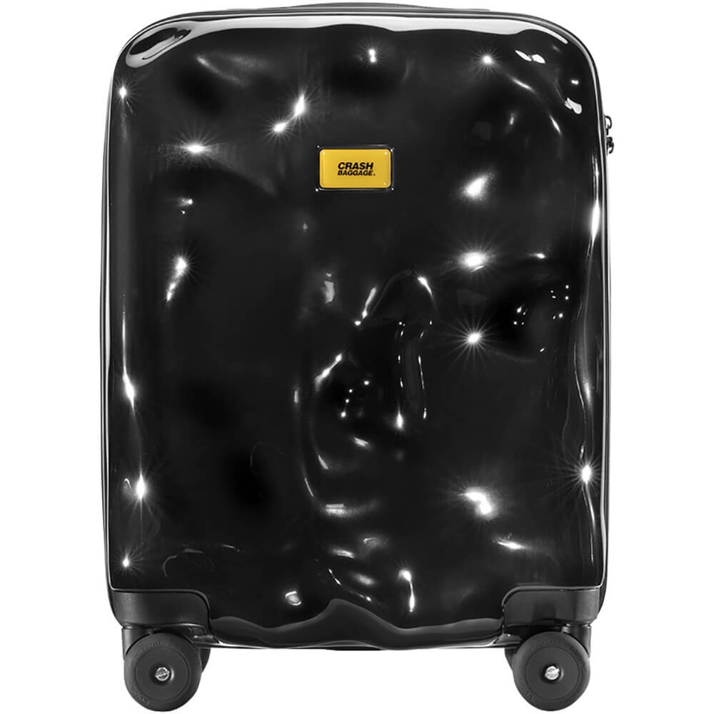 Чемодан унисекс Crash Baggage CB черный, 55х40х22 см