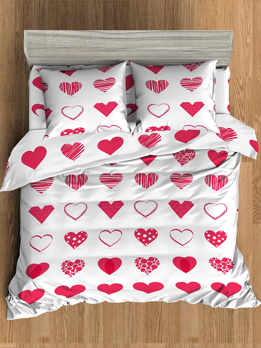 

Постельное бельё Amore Mio Мако-сатин Dear Микрофибра 2 сп.