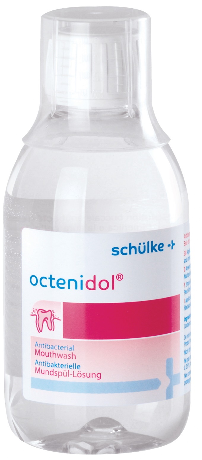 

Антибактериальный ополаскиватель для полости рта Schulke & Mayr Oktenidol Октенидол 250 мл, Антибактериальный ополаскиватель для полости рта Oktenidol (Октенидол) 250 мл.