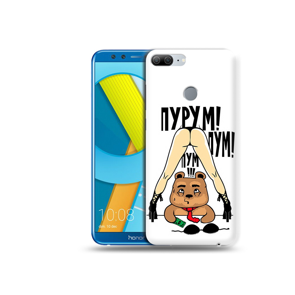 

Чехол MyPads Tocco для Huawei Honor 9 Lite Пурум пум пум (PT117118.56.140), Прозрачный, Tocco