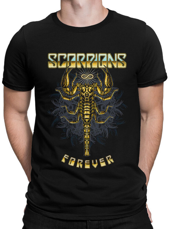 фото Футболка мужская design heroes scorpions черная 2xl