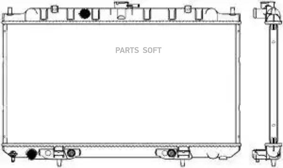 

Радиатор Nissan Almera 00-01, Sunny 98-02 33411014 Sakura арт. 33411014