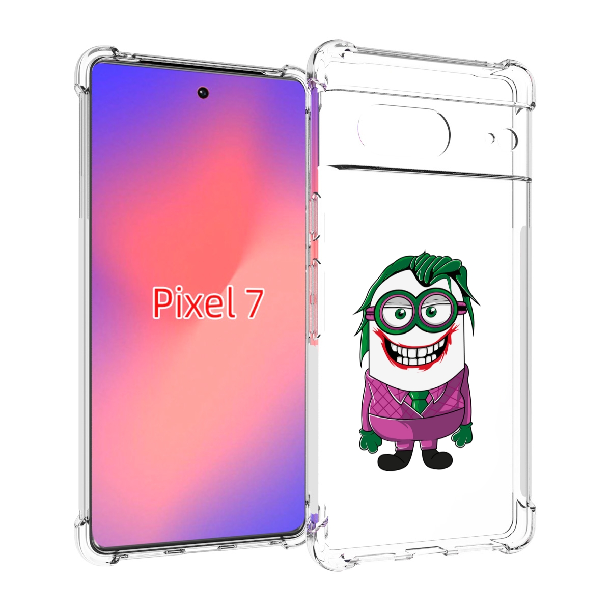 Чехол Mypads Джокер Миньон Для Google Pixel 7