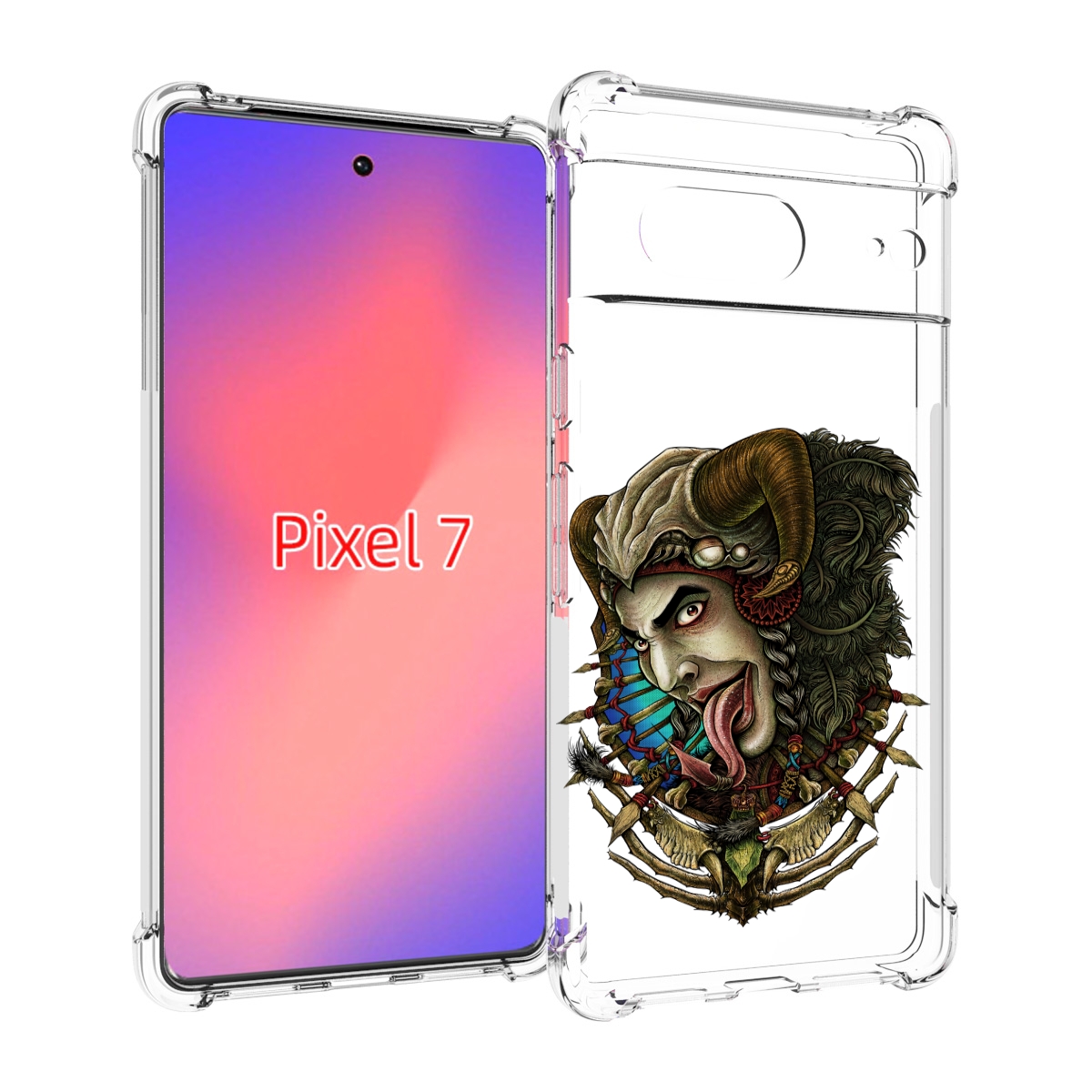 

Чехол Mypads Длинный Язык Для Google Pixel 7, Прозрачный, Tocco
