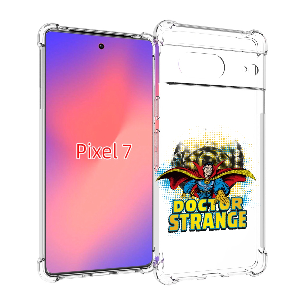 

Чехол Mypads Доктор Стренж Рисунок Для Google Pixel 7, Прозрачный, Tocco