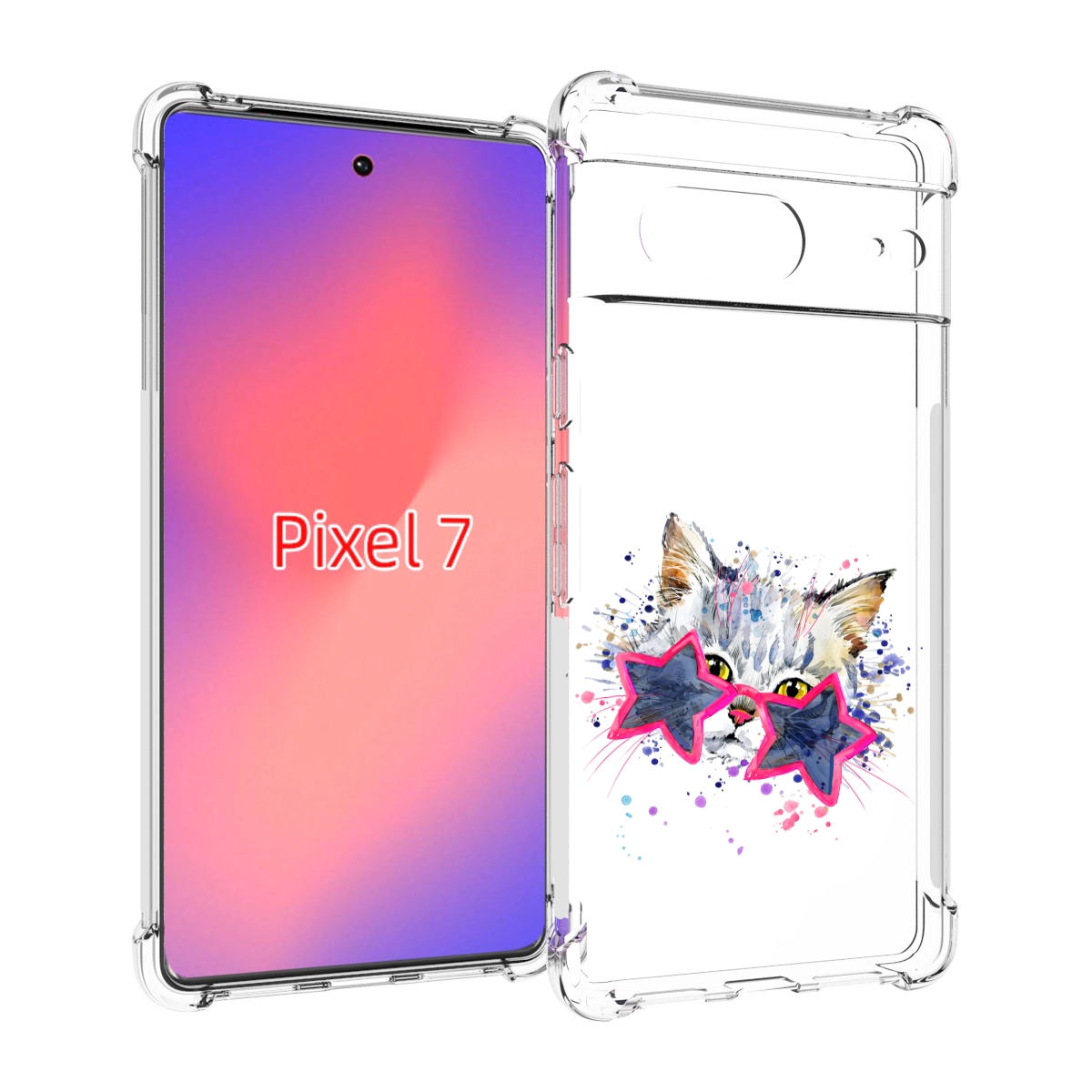 

Чехол Mypads Звездные Очки Для Google Pixel 7, Прозрачный, Tocco