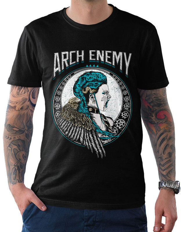 фото Футболка мужская design heroes arch enemy черная 3xl