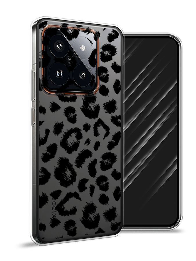 

Чехол Awog на Xiaomi 14 Pro "Окрас леопарда фон", Черный, 320450-1