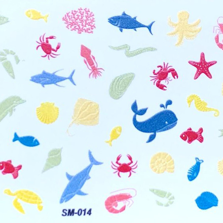 

Cлайдер Anna Tkacheva SM №14 Море. Животные, Разноцветный