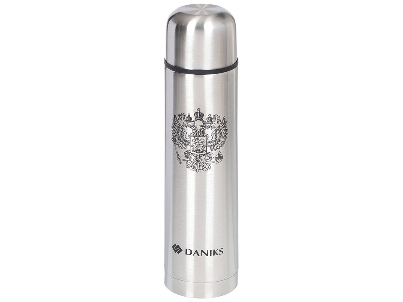 фото Термос daniks 750ml silver sl-75z 306884