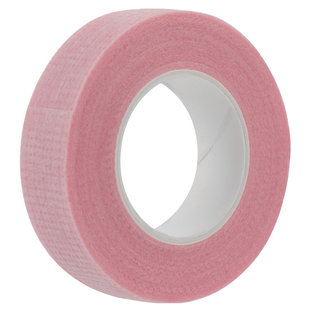 Скотч косметический EVABOND с перфорацией узкий розовый, 9м