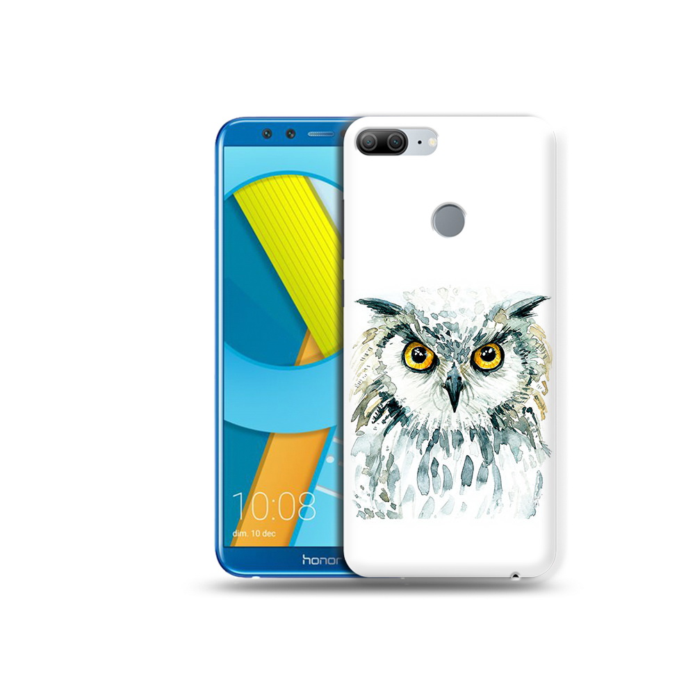 

Чехол MyPads Tocco для Huawei Honor 9 Lite Серьезная сова (PT117118.56.156), Прозрачный, Tocco