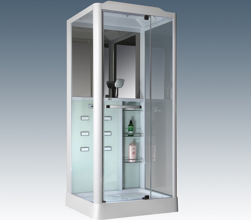 

Душевая кабина Loranto Selak CS 126 L 90х100х215 см белая