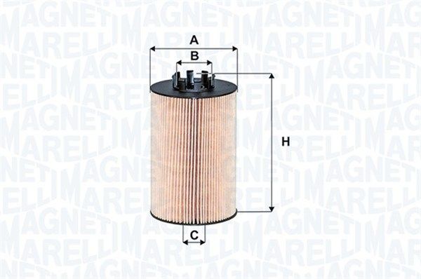 фото Масляный фильтр magneti marelli 152071761692