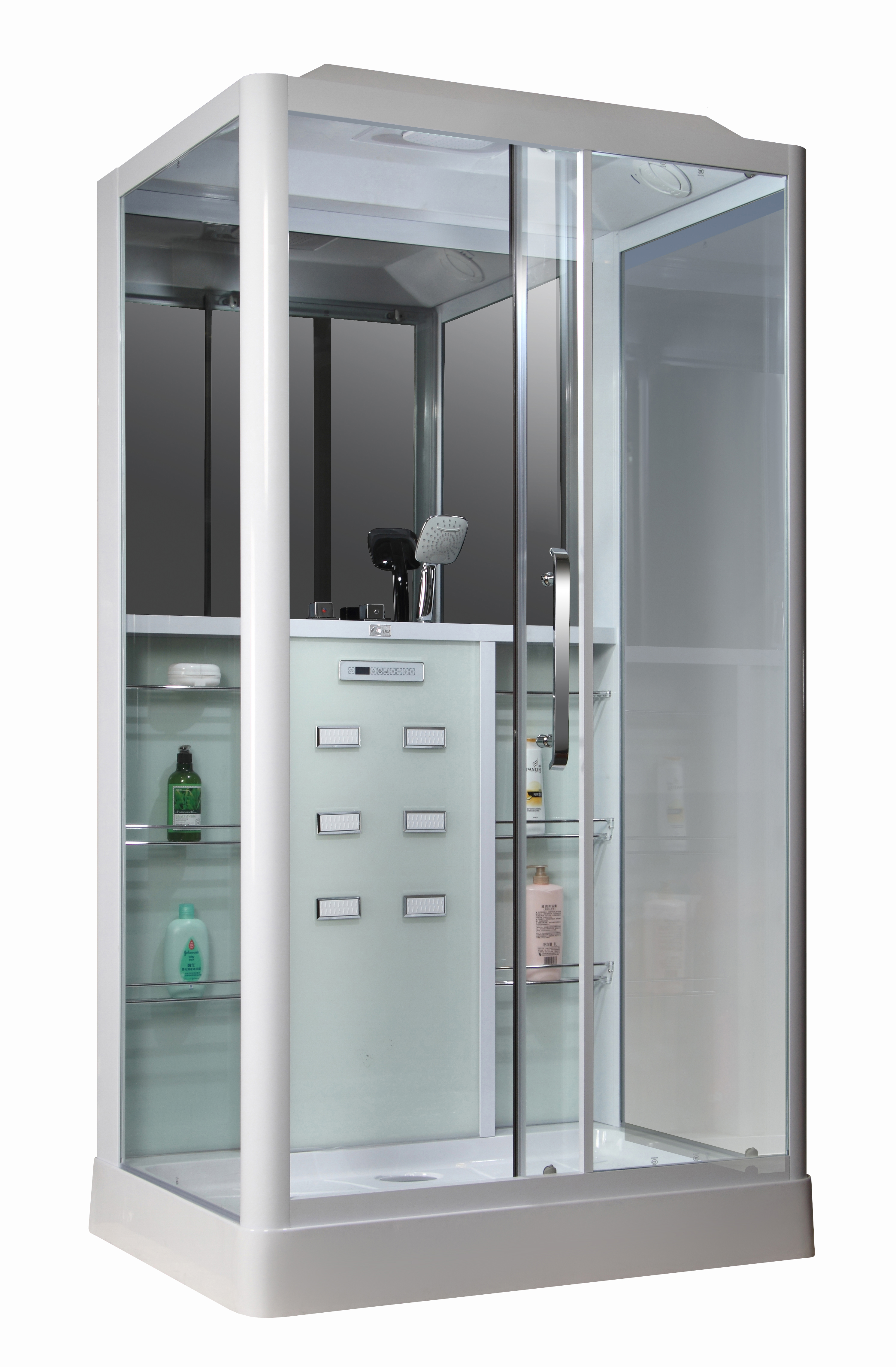 

Душевая кабина Loranto Selak CS 129 R 90х150х223 см белая