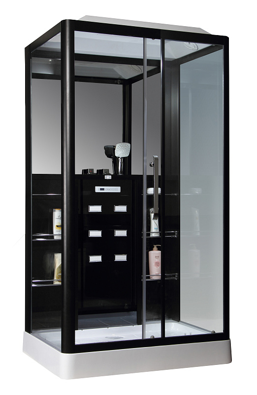 

Душевая кабина Loranto CS 129 3A R 90х150х215 см черная