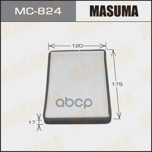 

MASUMA MC824 Салонный фильтр AC-701 MASUMA (1/40)