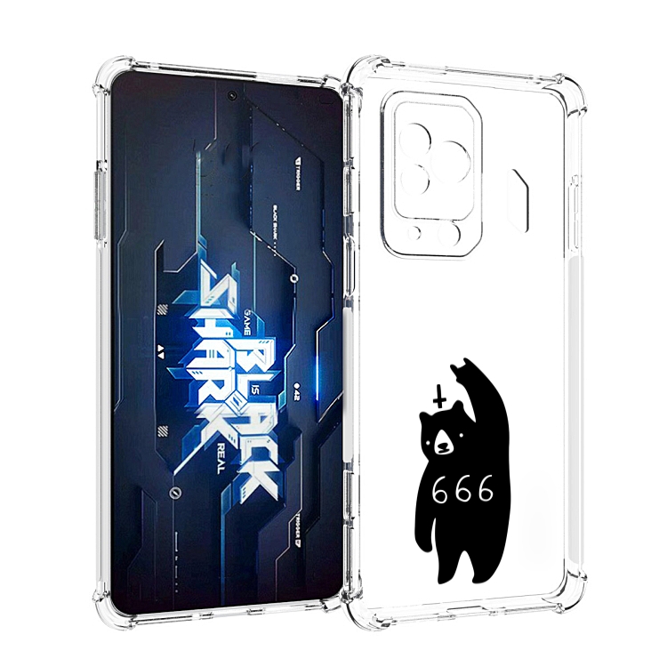 

Чехол MyPads медведь 666 для Xiaomi Black Shark 5 Pro, Прозрачный, Tocco