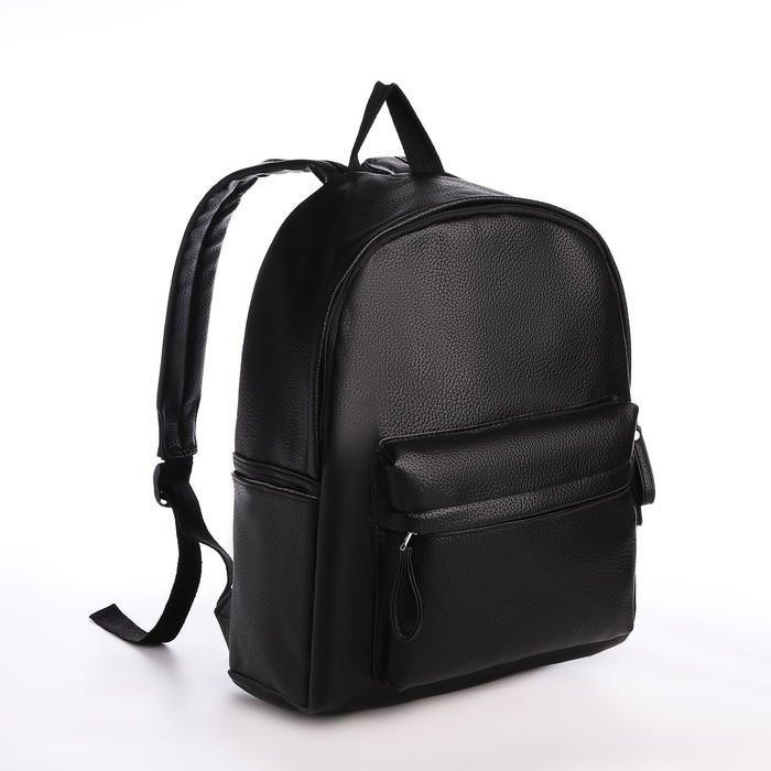 

Рюкзак женский NoBrand 10179015 черный, 39х28х12 см, 10179015