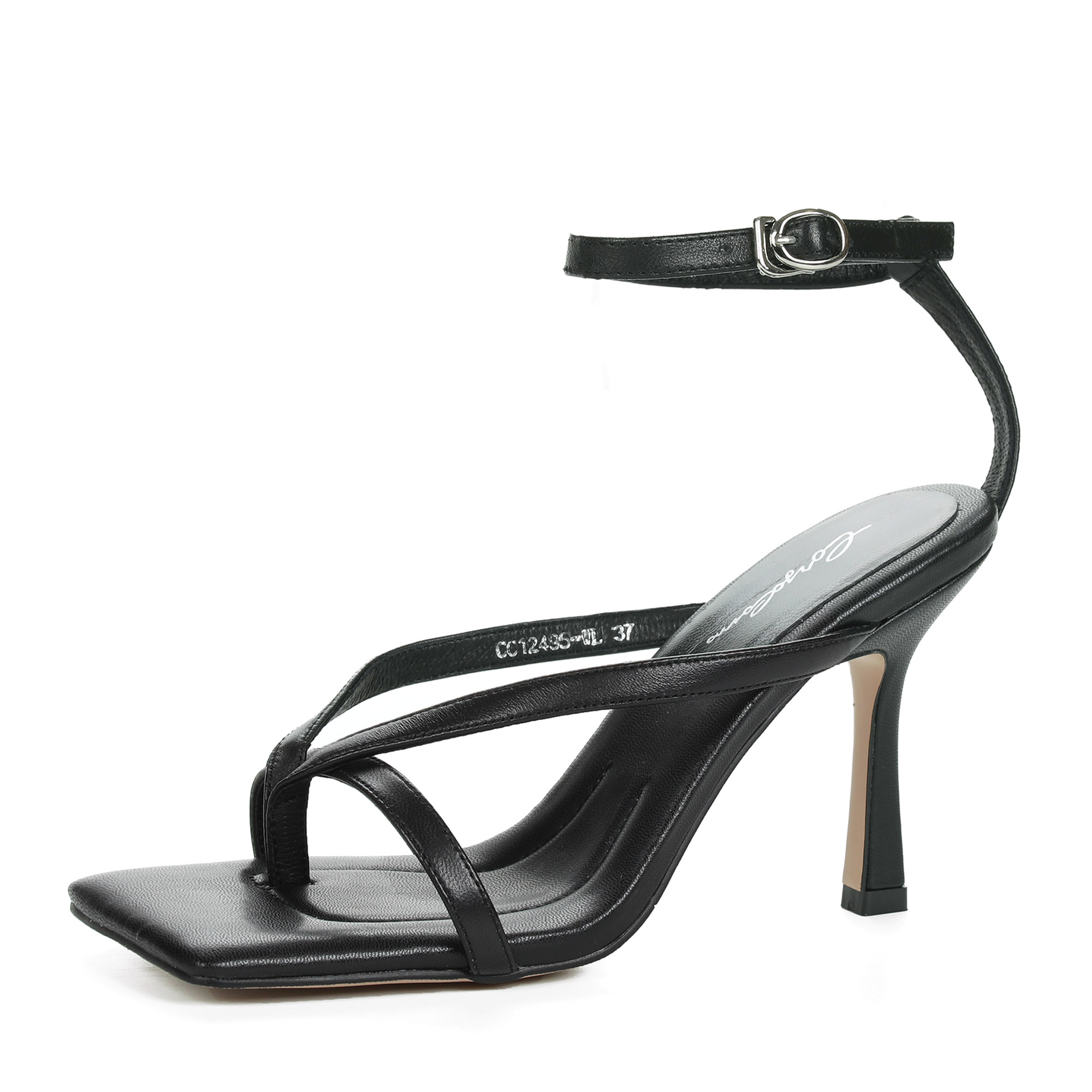 

Босоножки женские CORSOCOMO CC12495-WL черные 37 RU, Черный, CC12495-WL