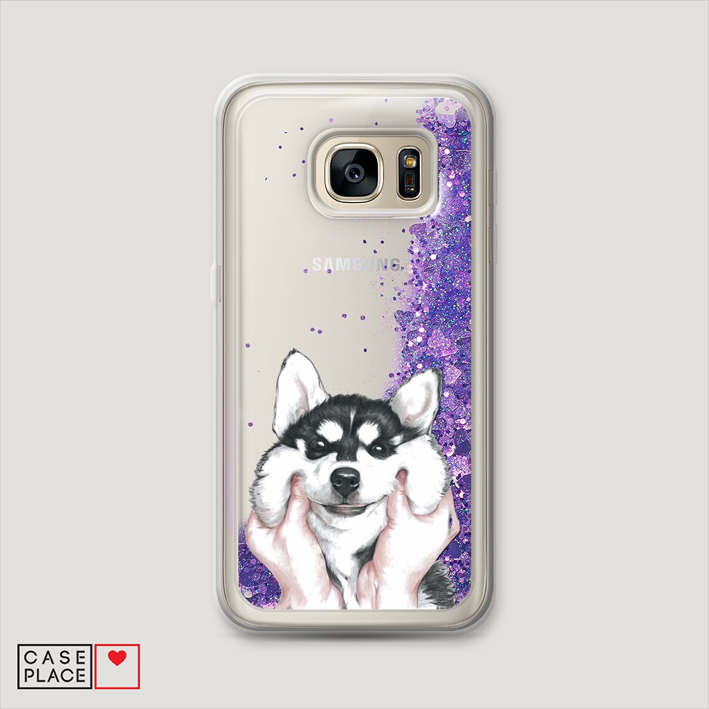 

Чехол Awog "Щечки хаски" на Samsung Galaxy S6 Edge, 24492-1