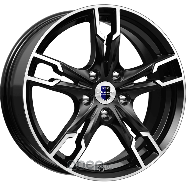 

Колесный диск K&K Солар-оригинал (КС875) Алмаз черный 7x17/5x112 ET40 D57.1