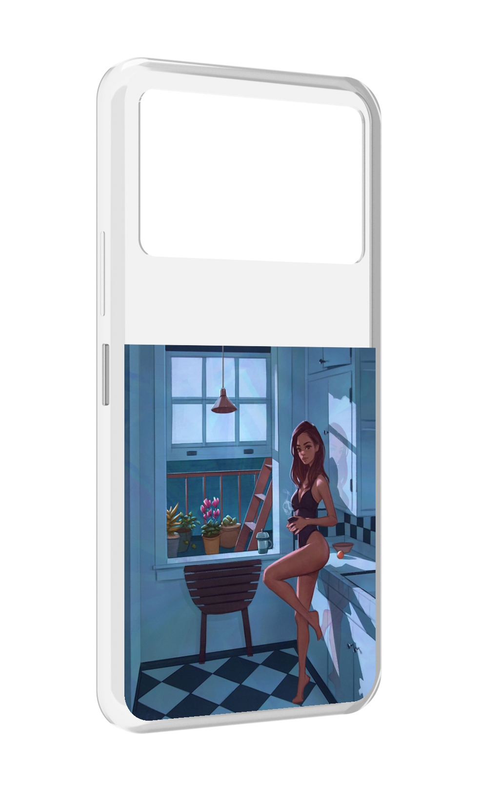 

Чехол MyPads девушка-на-кухне для Infinix NOTE 12 VIP (X672), Прозрачный, Tocco