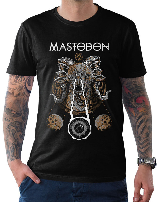 фото Футболка мужская design heroes рок группа mastodon черная 2xl