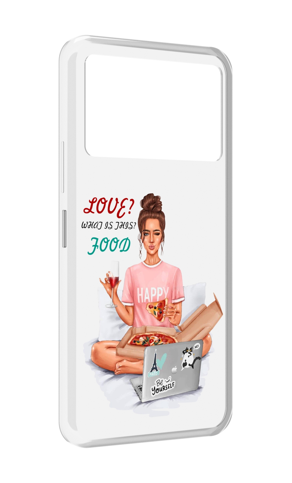

Чехол MyPads девушка-с-ноутбуком женский для Infinix NOTE 12 VIP (X672), Прозрачный, Tocco