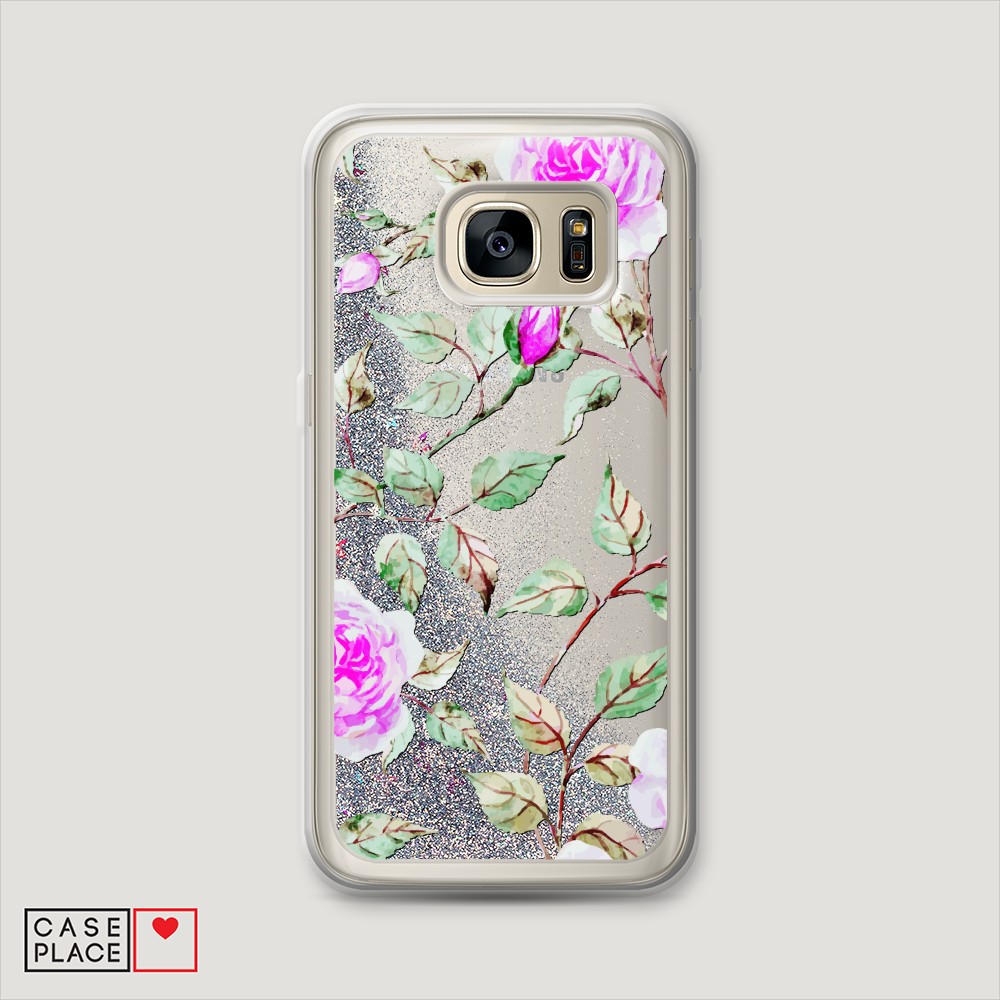 

Чехол Awog "Цветочная фантазия 7" на Samsung Galaxy S6 Edge, 24491-1
